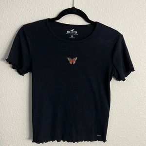 Hollister butterfly t-shirt size XS
